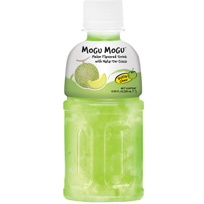 MOGU MOGU 蜜瓜椰果饮料 320ML