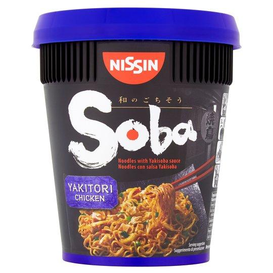 NISSIN 蕎麥麵雞肉串杯 89G