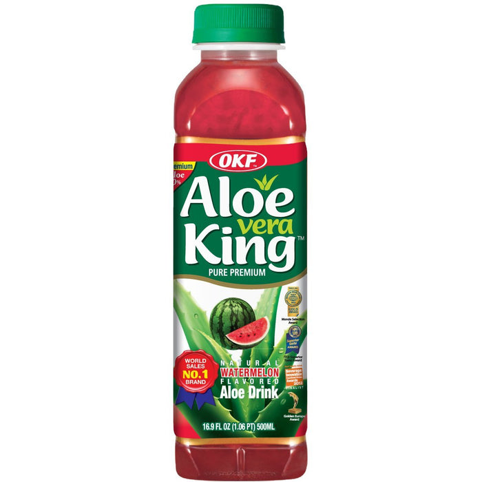 OKF WATERMELON ALOE VERA DRINK 500ML