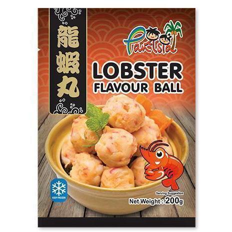 PAN ASIA LOBSTER FLAVOUR BALLS 200G 龙虾丸
