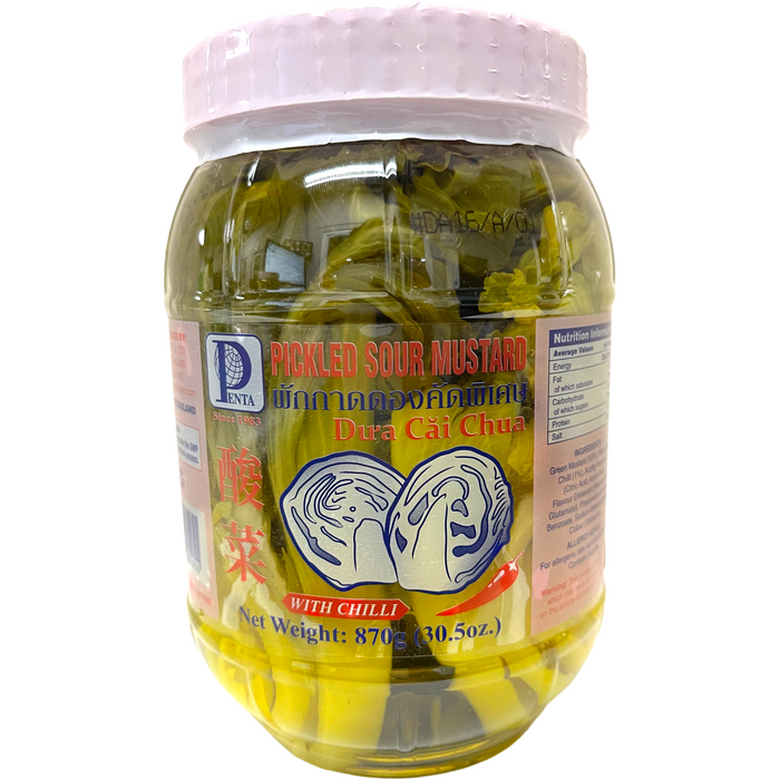 PENTA PICKLED SOUR MUSTARD WITH CHILLI 870G