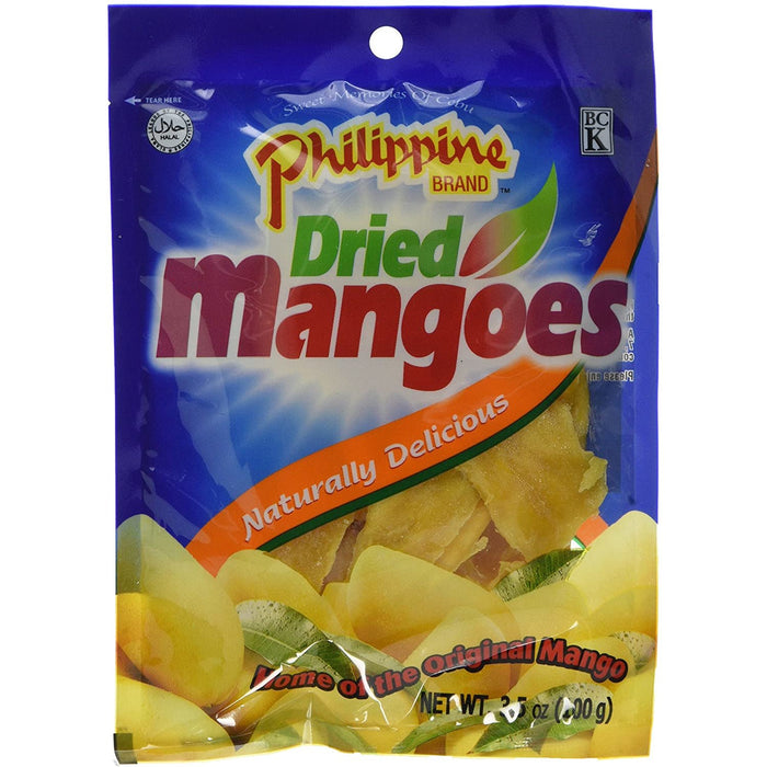 PHILIPPINE BRAND DRIED MANGOES 100G