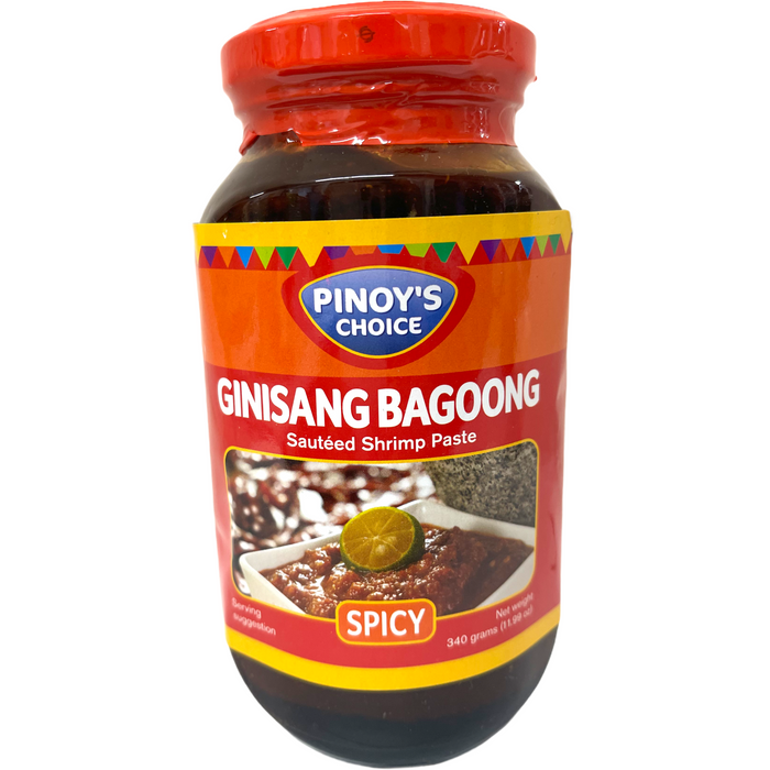 PINOY'S CHOICE SHRIMP PASTE SPICY (BAGOONG) 340G