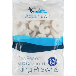 AQUAHAWK 41/50 单只速冻去皮去脉虾 - 700G 净重