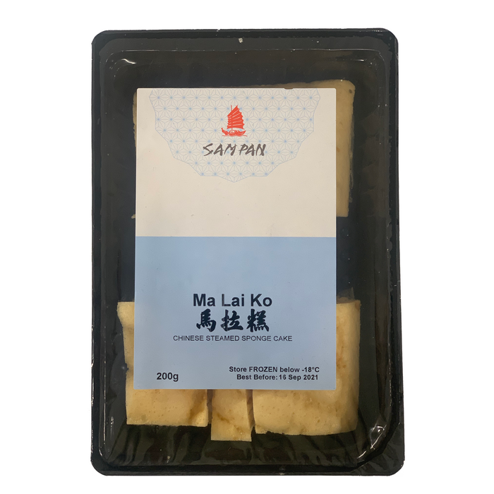 SAM PAN MA LAI KO CHINESE STEAMED SPONGE CAKE 200G