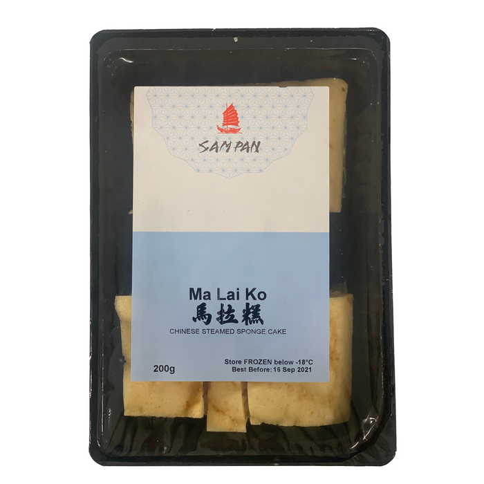 三鍋麻荔閣中式海綿蛋糕 200G