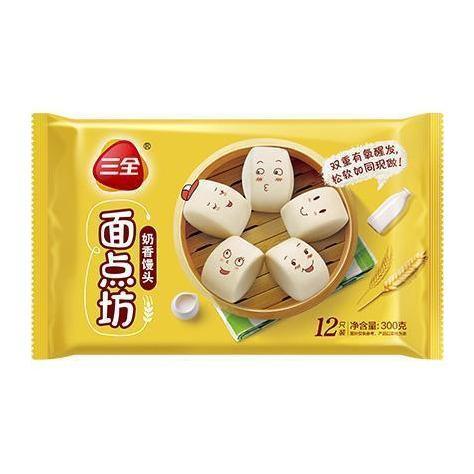 三全牛奶饅頭12塊三全奶香饅頭