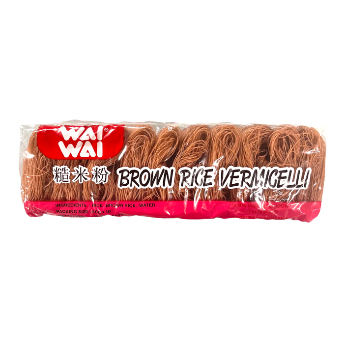 WAI WAI BROWN RICE VERMICELLI 500G 伟伟糙米粉