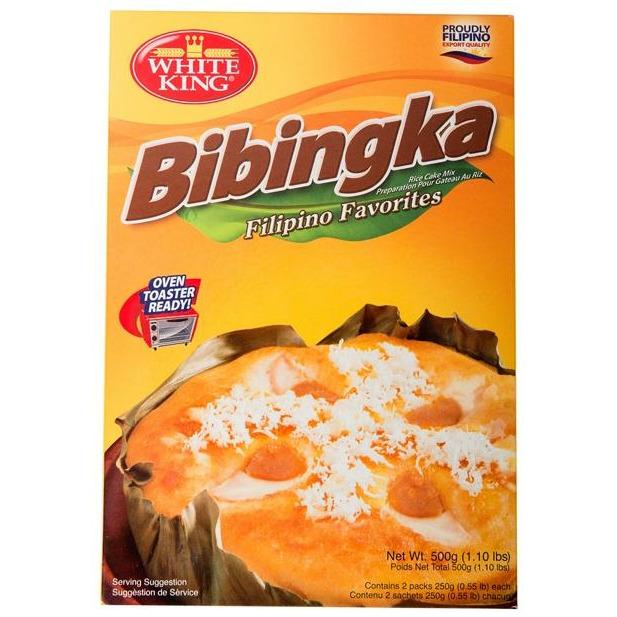 WHITE KING BIBINGKA RICE CAKE MIX 500G