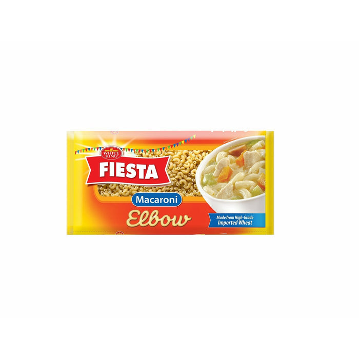 WHITE KING FIESTA ELBOW MACARONI (SOPAS) 400G