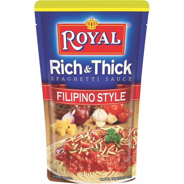 WHITE KING ROYAL RICH AND THICK FILIPINO STYLE SPAGHETTI SAUCE 1KG