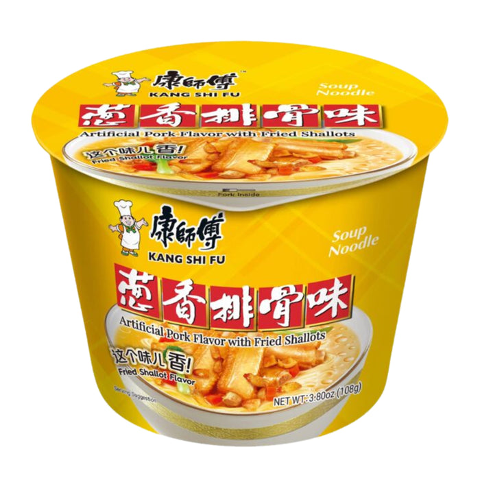 MASTER KONG PORK & FRIED SHALLOTS BOWL NOODLE 108G