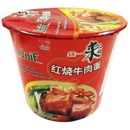 UNIF ROASTED BEEF FLAVOUR NOODLE BOWL 110G