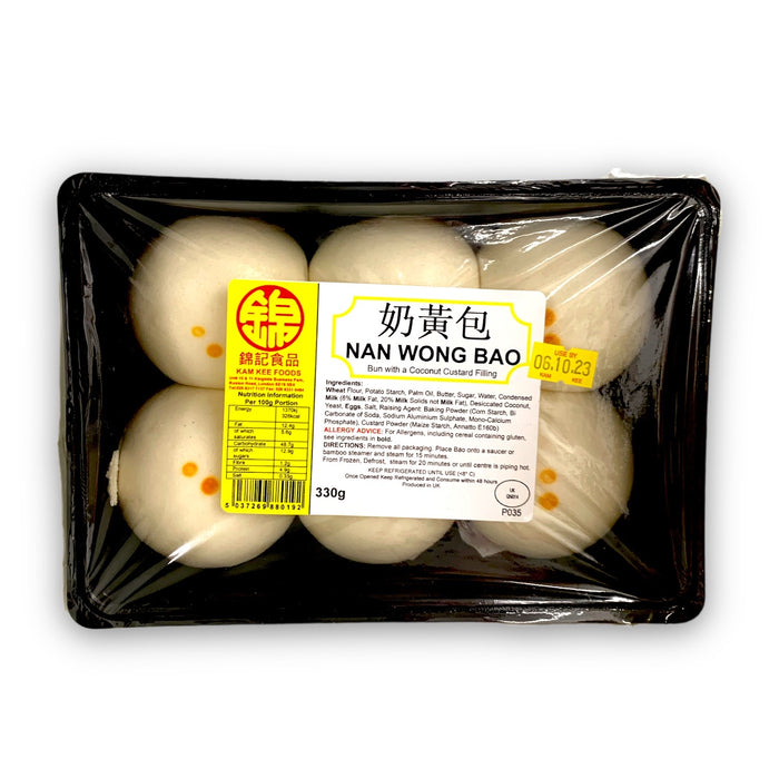 KAM KEE NAN WONG BAO 6PCS 330G 锦记奶黄包