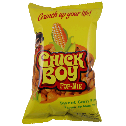HOBE CHICK BOY SWEET CORN POP-NIK 100G