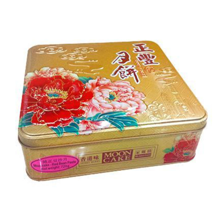 ZHENG FENG MOONCAKE - RED Bean PASTE 720G 正豐純正豆沙月餅
