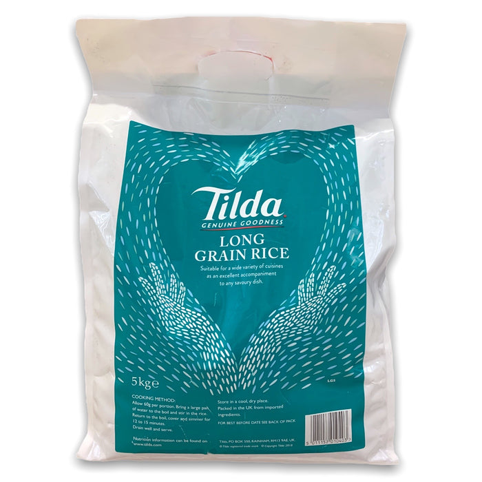 TILDA LONG GRAIN RICE - 5KG