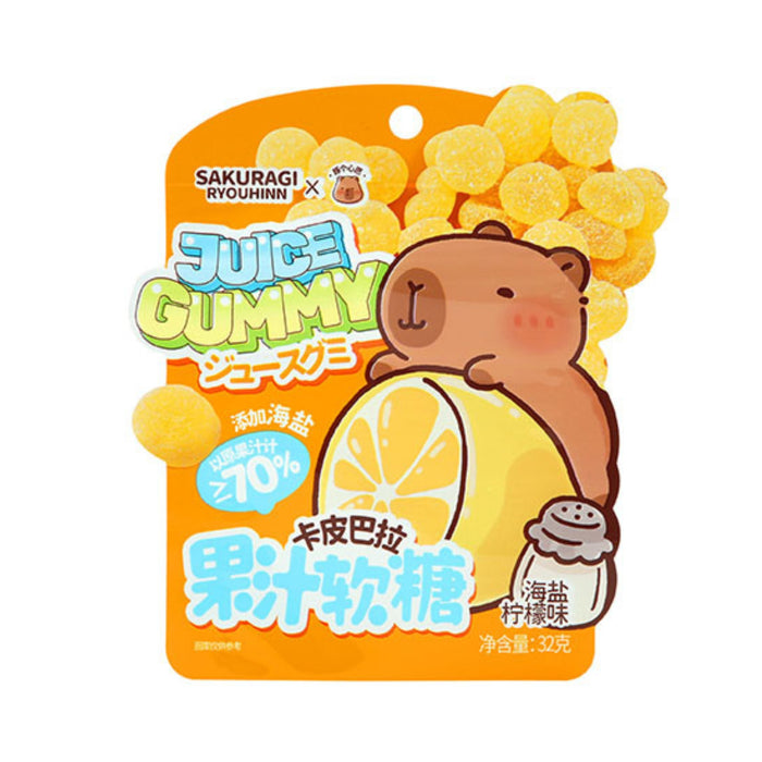 SAKURAGI X RYOUHINN SEA SALT LEMON GUMMY 32G