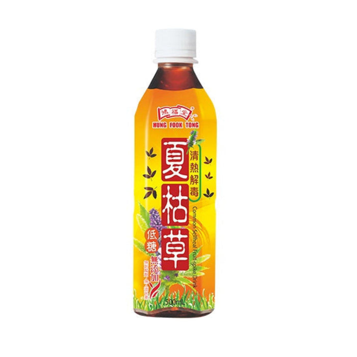 HUNG FOOK TONG COMMON SELF HEAL FRUIT SPIKE DRINK 鸿福堂夏枯草 500ML