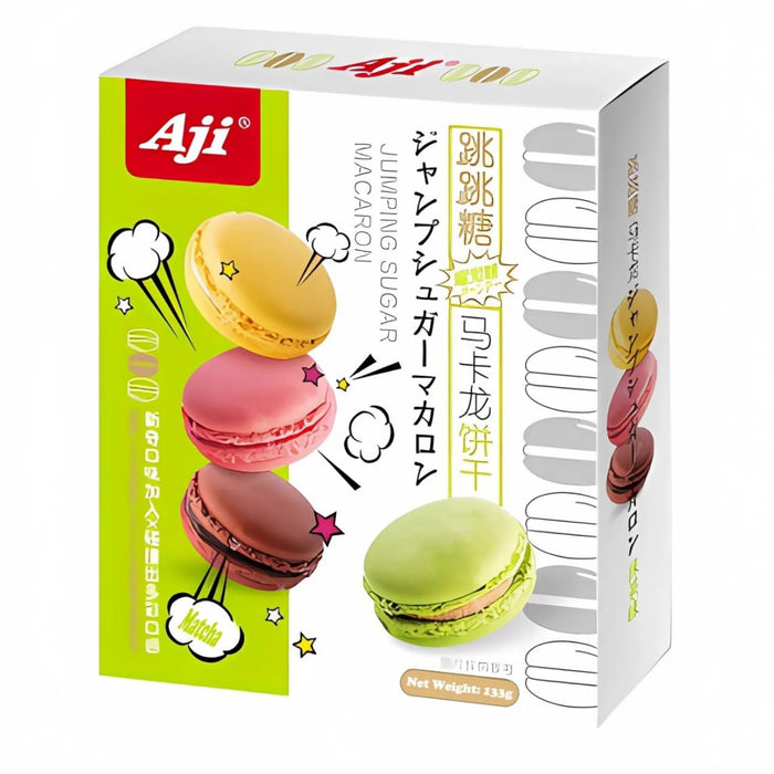 AJI POPPING CANDY MATCHA MACARON 133G