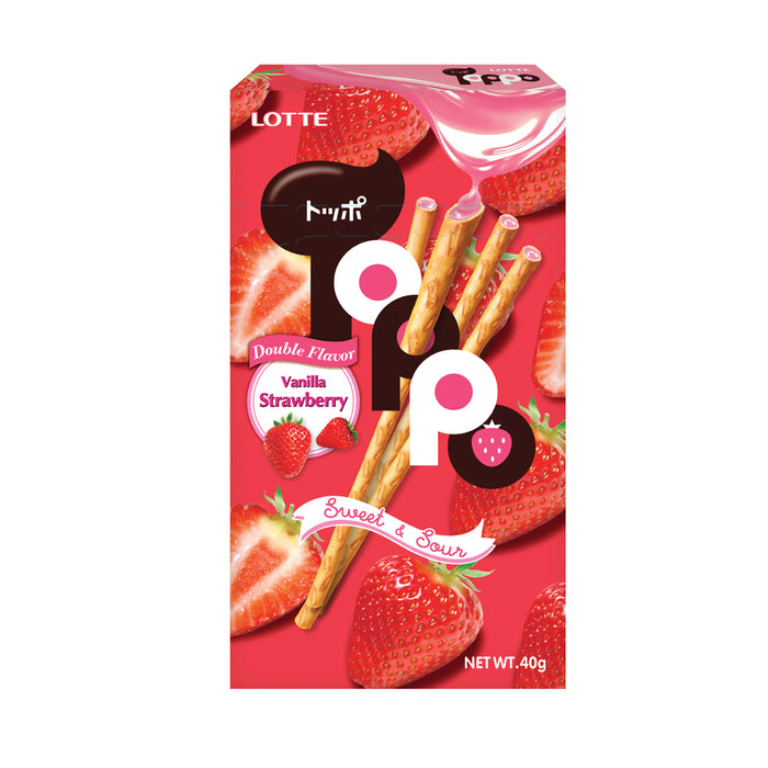 LOTTE TOPPO STRAWBERRY - 40G