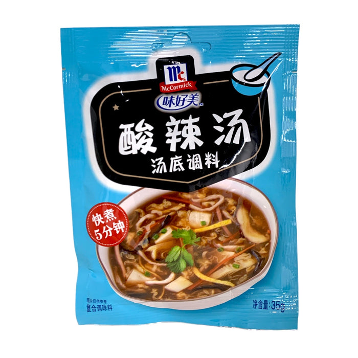 MCCORMICK HOT & SOUR SOUP SEASONING 35G 味好美酸辣湯