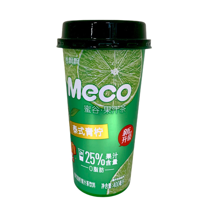 MECO THAI LIME FRUIT TEA 400ML MECO 果汁茶(泰式青柠)
