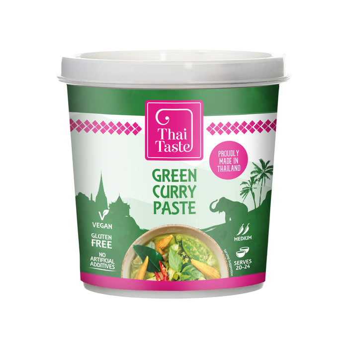 THAI TASTE VEGAN GREEN CURRY PASTE - 400G