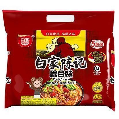 BAIJIA COMBO PACK VERMICELLI 5 PACK 525G 白家5袋裝紅薯粉絲-綜合裝