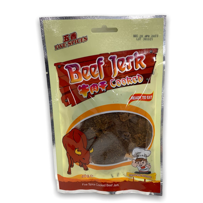 ADVANCE FIVE SPICE DRY COOK BEEF 40G 五香牛肉干