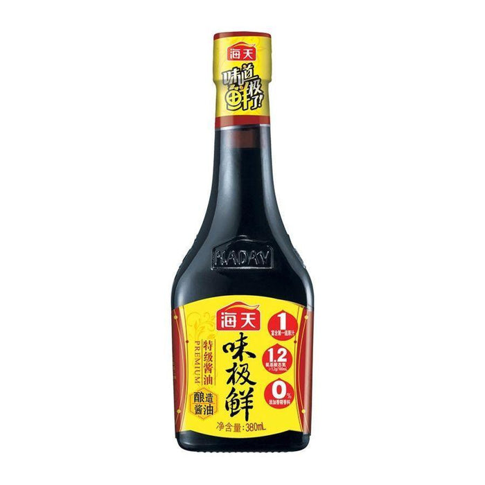 HADAY SEASONING SOY SAUCE 380ML 海天招牌味极鲜酱油