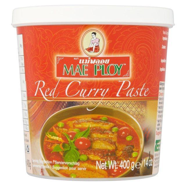 MAE PLOY RED CURRY PASTE 400G 泰式红咖喱酱