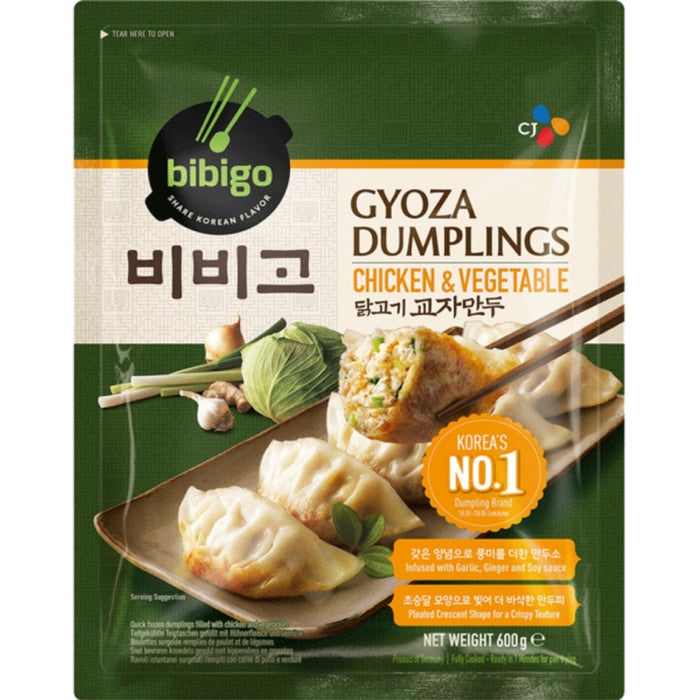BIBIGO CHICKEN & VEGETABLE GYOZA DUMPLING 600G