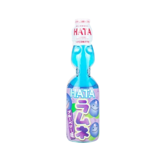 HATAKOSEN BLUEBERRY RAMUNE SODA 200ML 哈達藍莓味彈珠汽水