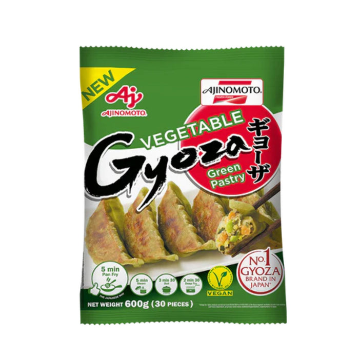 AJINOMOTO VEGETABLE GREEN PASTRY VEGAN GYOZA 600G
