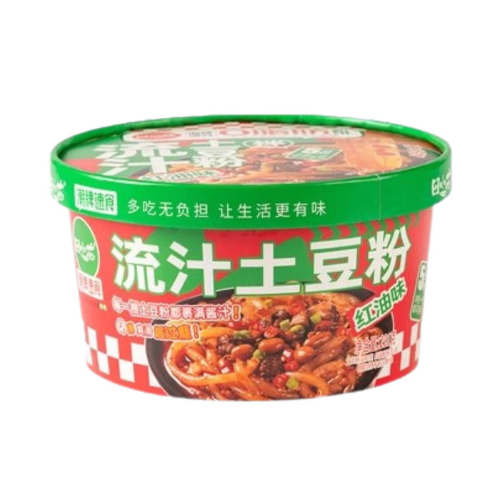 TIAN XIAO HUA SPICY RED OIL POTATO NOODLE BOWL 288G