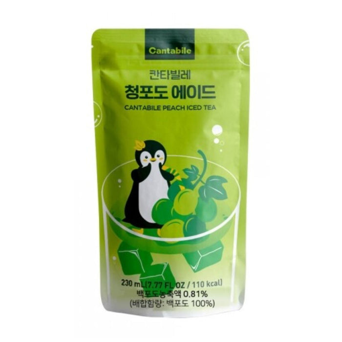 CANTABILE GREEN GRAPE FLAVOURED ADE DRINK 230ML