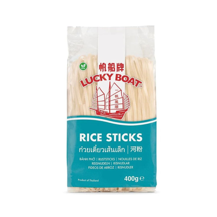 LUCKY BOAT 3MM RICE STICK 400G
