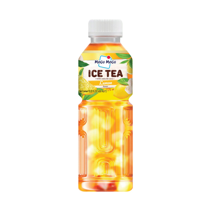 MOGU MOGU LEMON ICED TEA NATA DE COCO 450ML