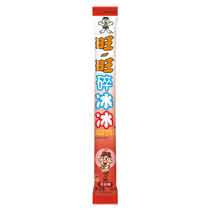 WANT WANT ICE POP COLA FLAVOUR 78ML 旺旺碎冰冰果味飲料 (可樂味)