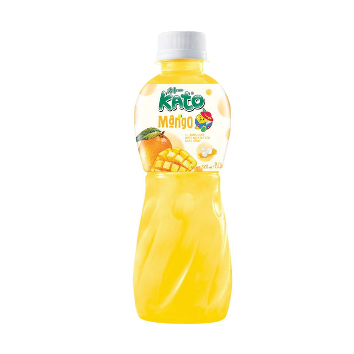加藤芒果口味椰果飲料 320ML