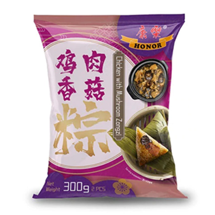 HONOR ZONGZI CHICKEN WITH MUSHROOM 300G 康樂雞肉香菇粽