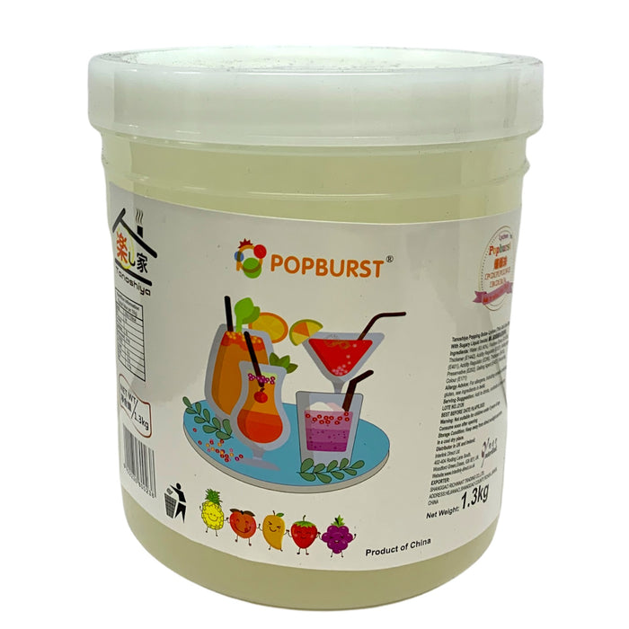 TANOSHIYA POPBURST LYCHEE POPPING BOBA 1.3KG