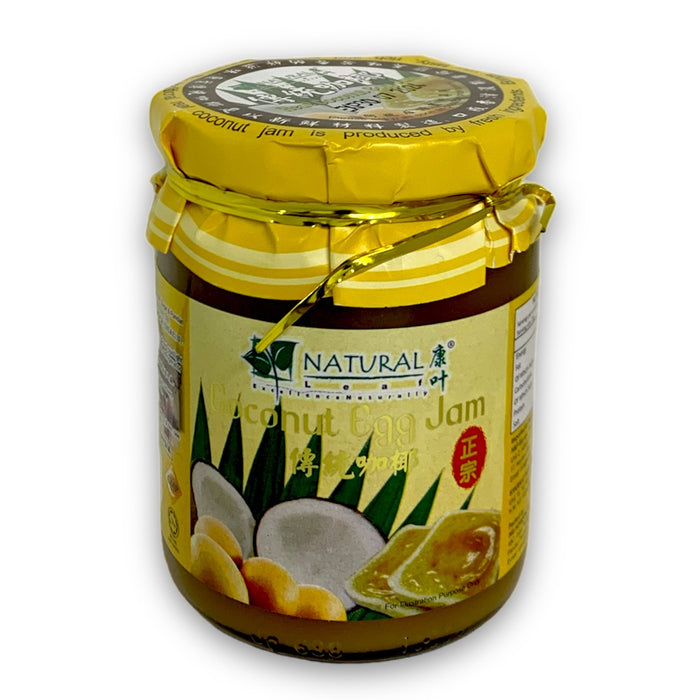 NATURAL LEAF HALAL KAYA COCONUT EGG JAM 280G 康單傳統咖椰