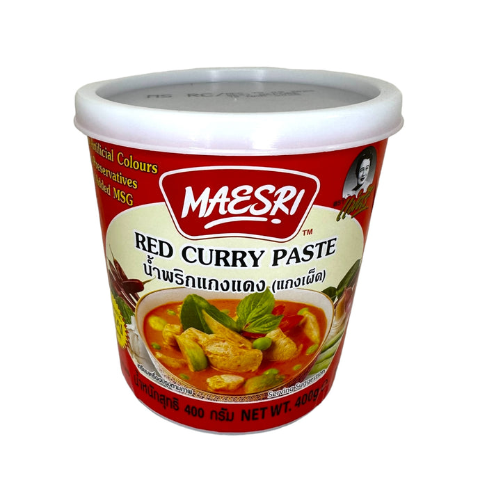 MAESRI HALAL RED CURRY PASTE - 400G