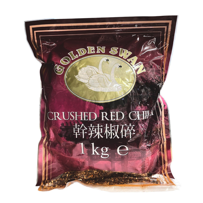 GOLDEN SWAN CRUSHED RED CHILLI 1KG 乾辣椒碎