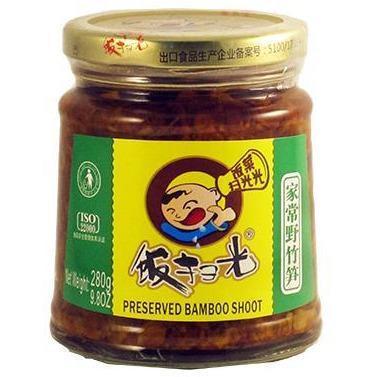 FANSAOGUANG PRESERVED BAMBOO SHOOT 飯掃光野生竹筍