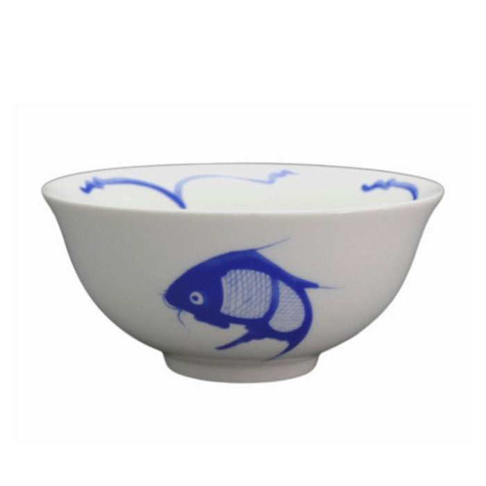 CAMEO RICE BOWL KOI FISH 11.5CM