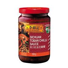 LEE KUM KEE SICHUAN TOBAN CHILLI SAUCE 350G 李錦記四川紅油豆辦醬