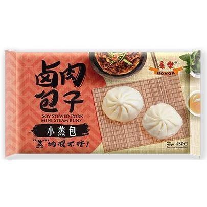 HONOR SOY STEWED PORK MINI STEAM BUNS 430G 康樂小蒸煮包-滷肉包子